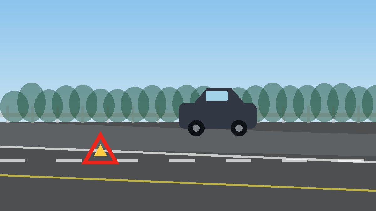 东城道路故障安全等待现场图